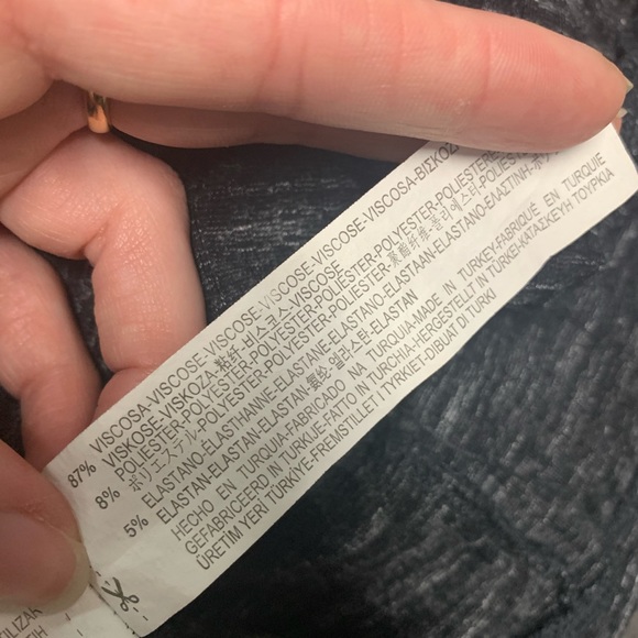 Bershka Long Sleeve Ribbed Dress Medium - Picture 7 of 7